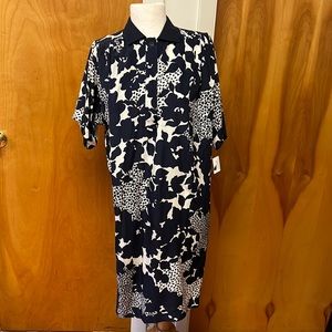 Vintage Ginny dress size 8 100% silk